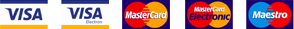 Akceptujemy Płatności kartą Visa Maestro Mastercard